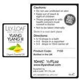 Ylang Ylang III Organic Essential Oil